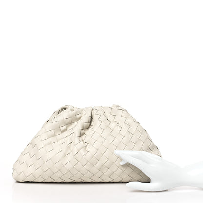 Bottega Veneta Nappa Maxi Intrecciato The Pouch Oversized Clutch Plaster 2 of 9