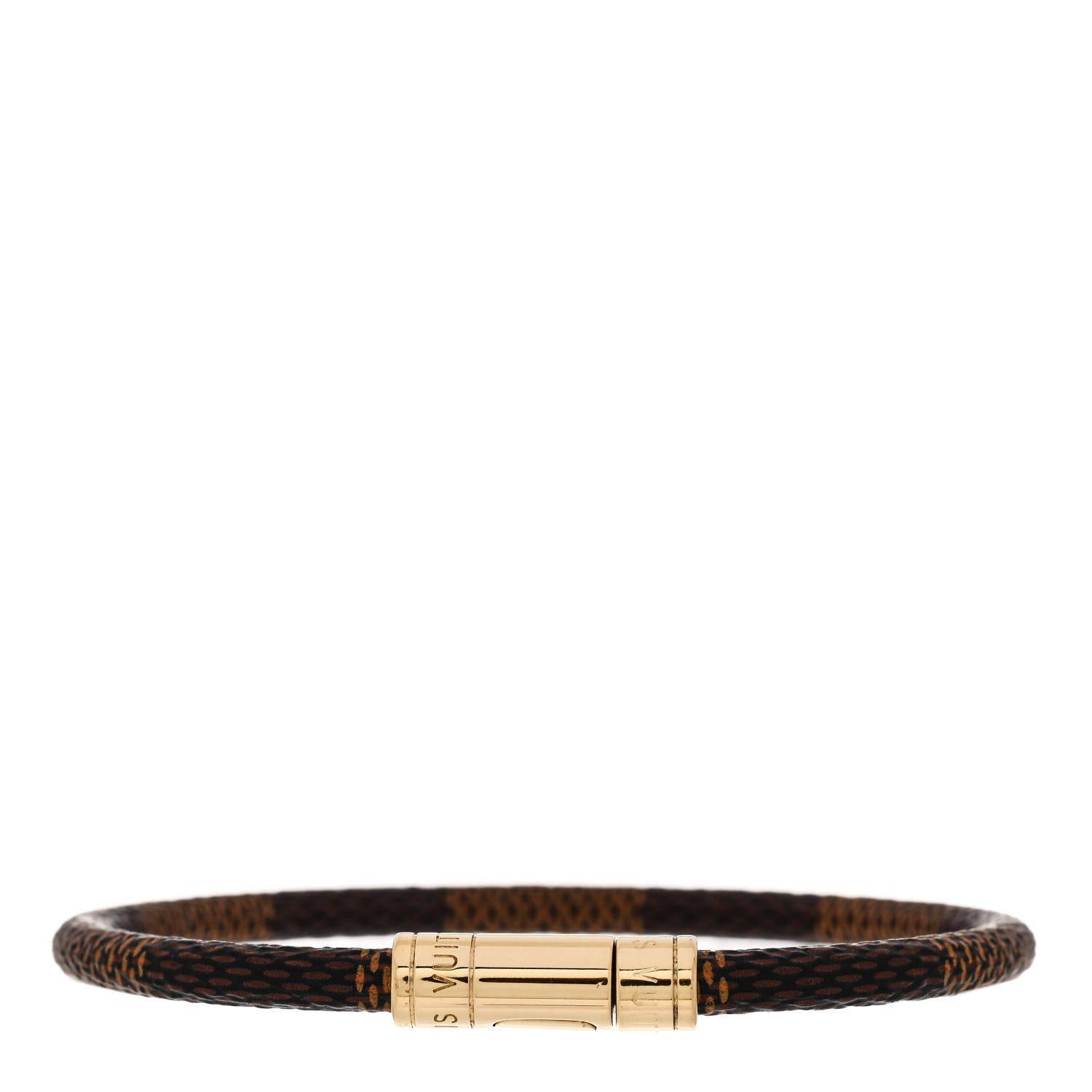 Louis Vuitton Damier Ebene Keep It Bracelet 21 1 of 5