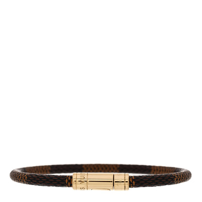 Louis Vuitton Damier Ebene Keep It Bracelet 21 1 of 5