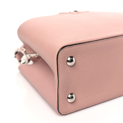 Louis Vuitton Taurillon Capucines PM Magnolia 8 of 9