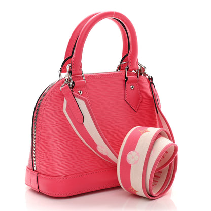Louis Vuitton Epi Jacquard Alma BB Dragon Fruit 3 of 9