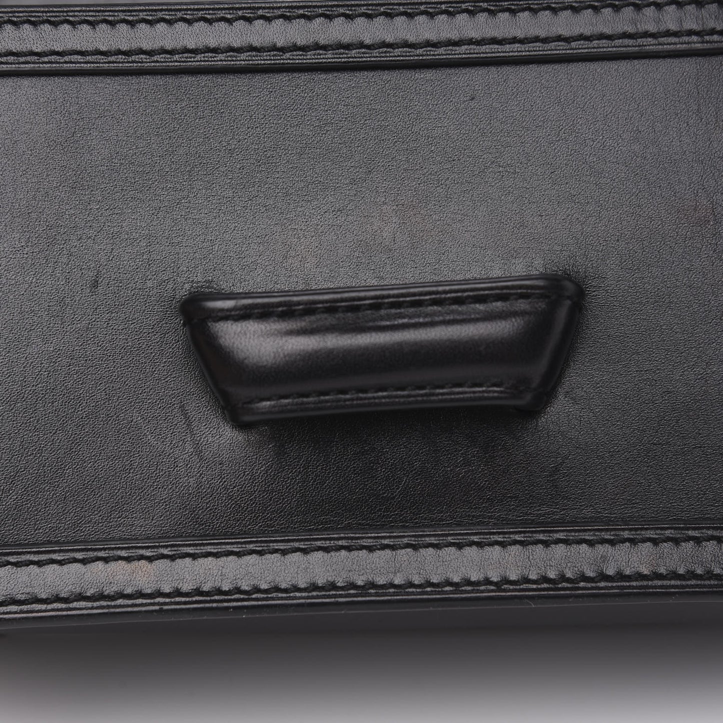 Calfskin Mini Barcelona Shoulder Bag Black