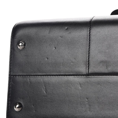 Delvaux Calfskin MM L'Humour Brillant Satchel Black 9 of 15