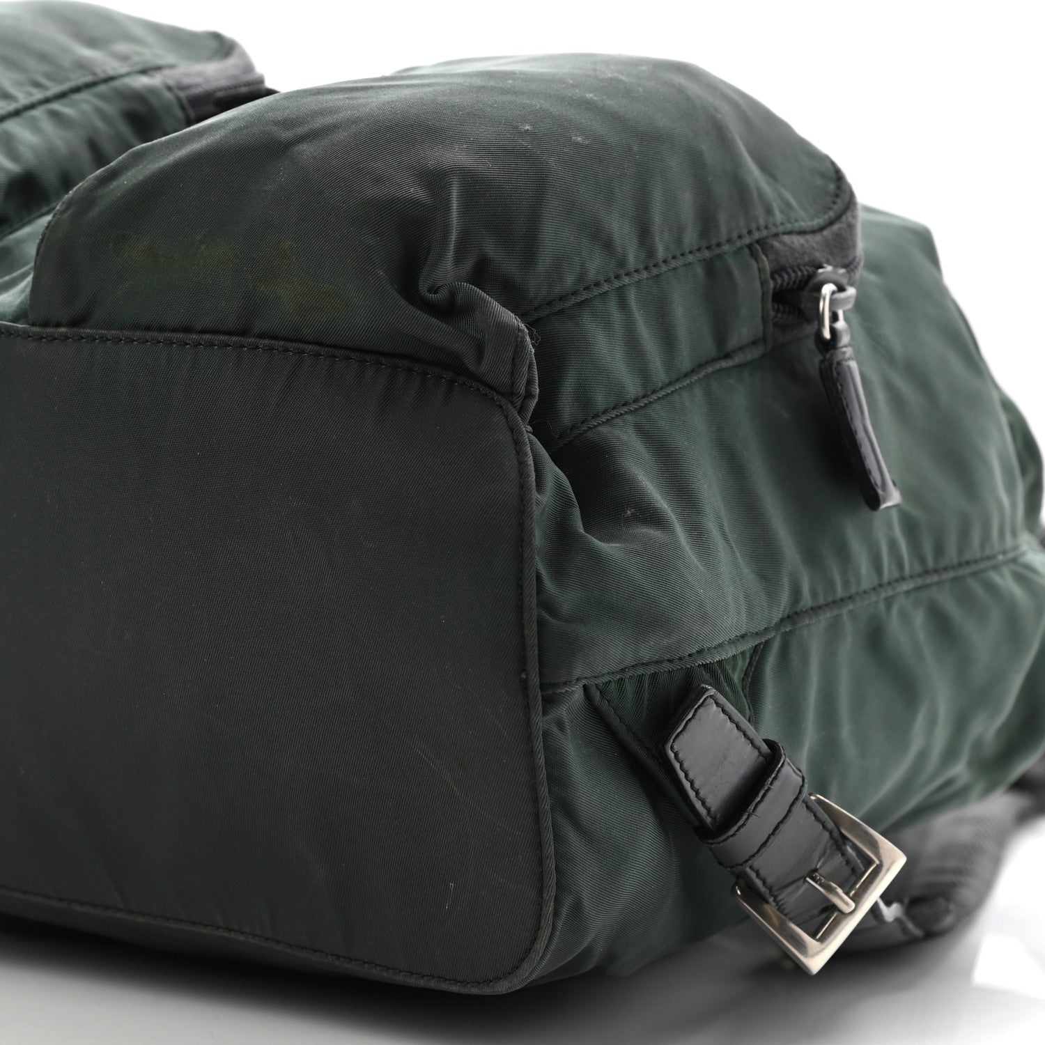 Prada Nylon Vela Small Backpack Green 7 of 14