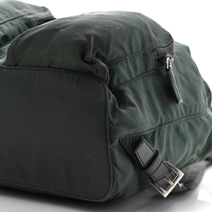 Prada Nylon Vela Small Backpack Green 7 of 14