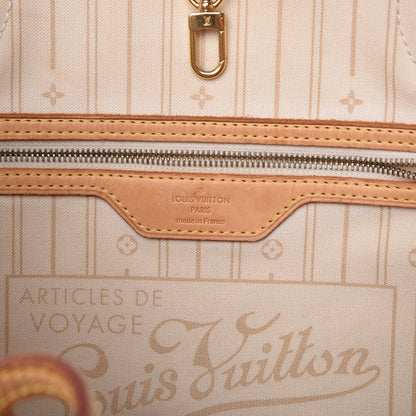 Louis Vuitton Damier Azur Neverfull MM 6 of 13