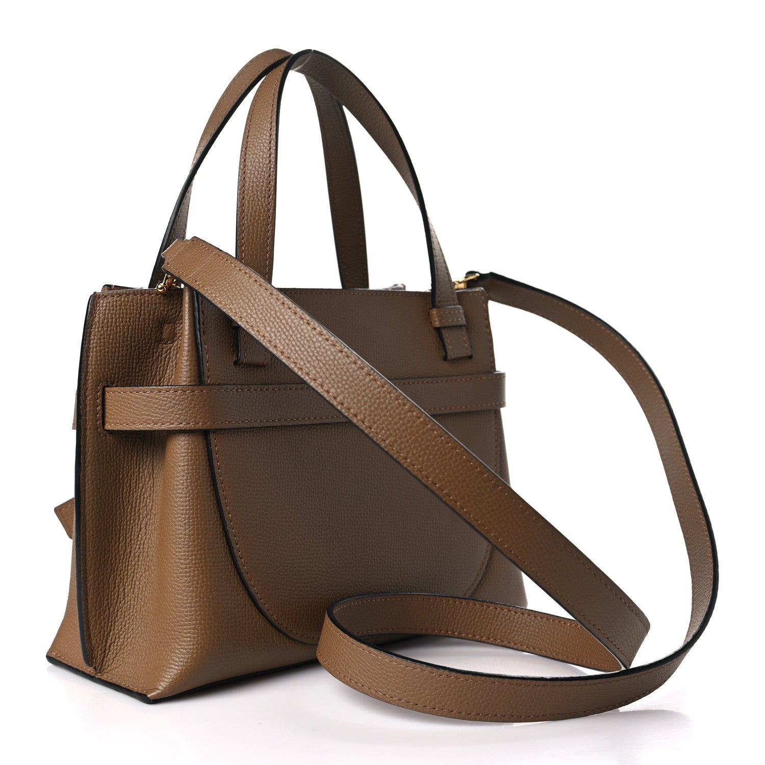 Loewe Calfskin Mini Gate Tote Oak 3 of 8