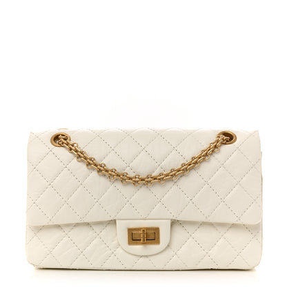 Chanel Aged Calfskin Quilted 2.55 Reissue 225 Flap White 1 of 11