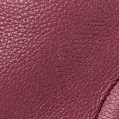 Gucci Pebbled Calfskin Medium Soho Chain Shoulder Bag Peonia Flower 15 of 15