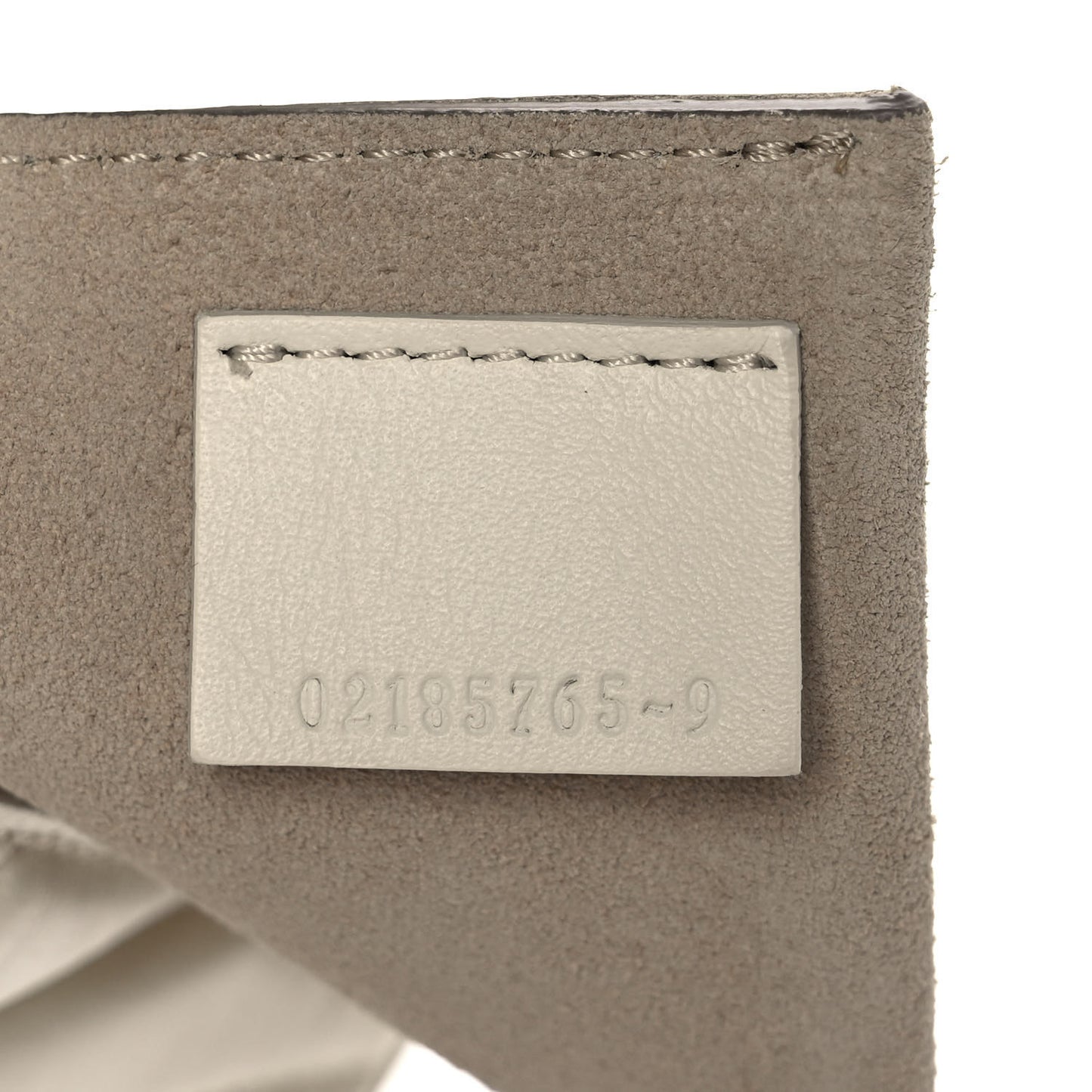 Calfskin Quilted Drew Bijou Shoulder Bag Natural White