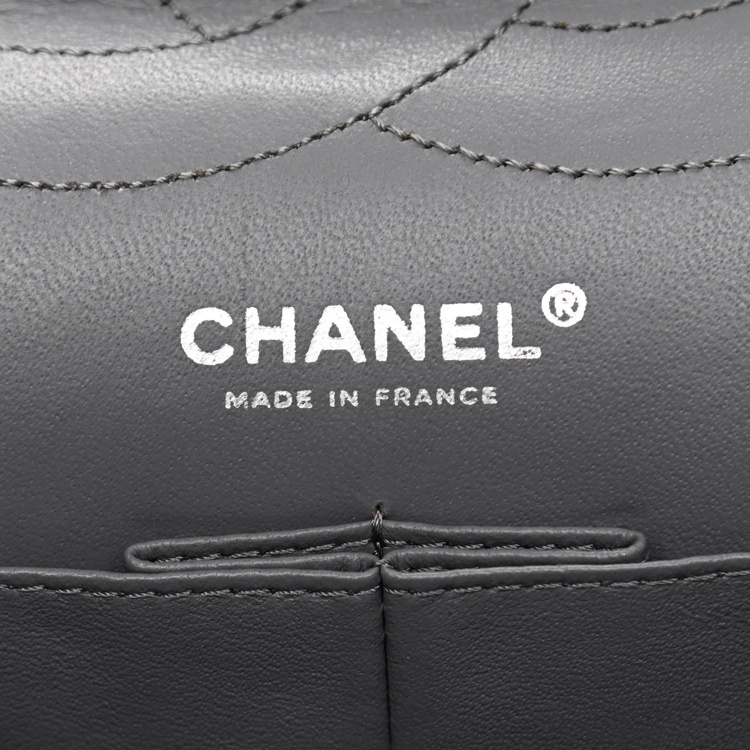 Chanel Suede Calfskin 2.55 Reissue 227 Flap Grey 6 of 13