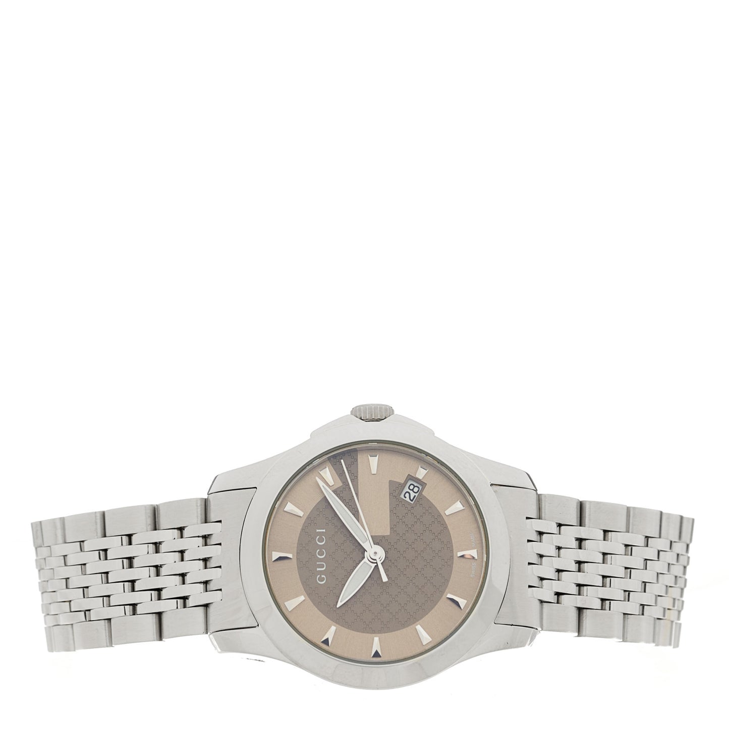 Stainless Steel 27mm G-Timeless Quartz Watch Brown