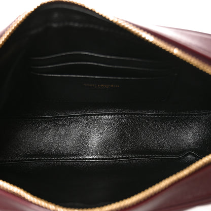 Saint Laurent Lambskin Quilted Mini Camera Bag Rouge Cabernet 5 of 10