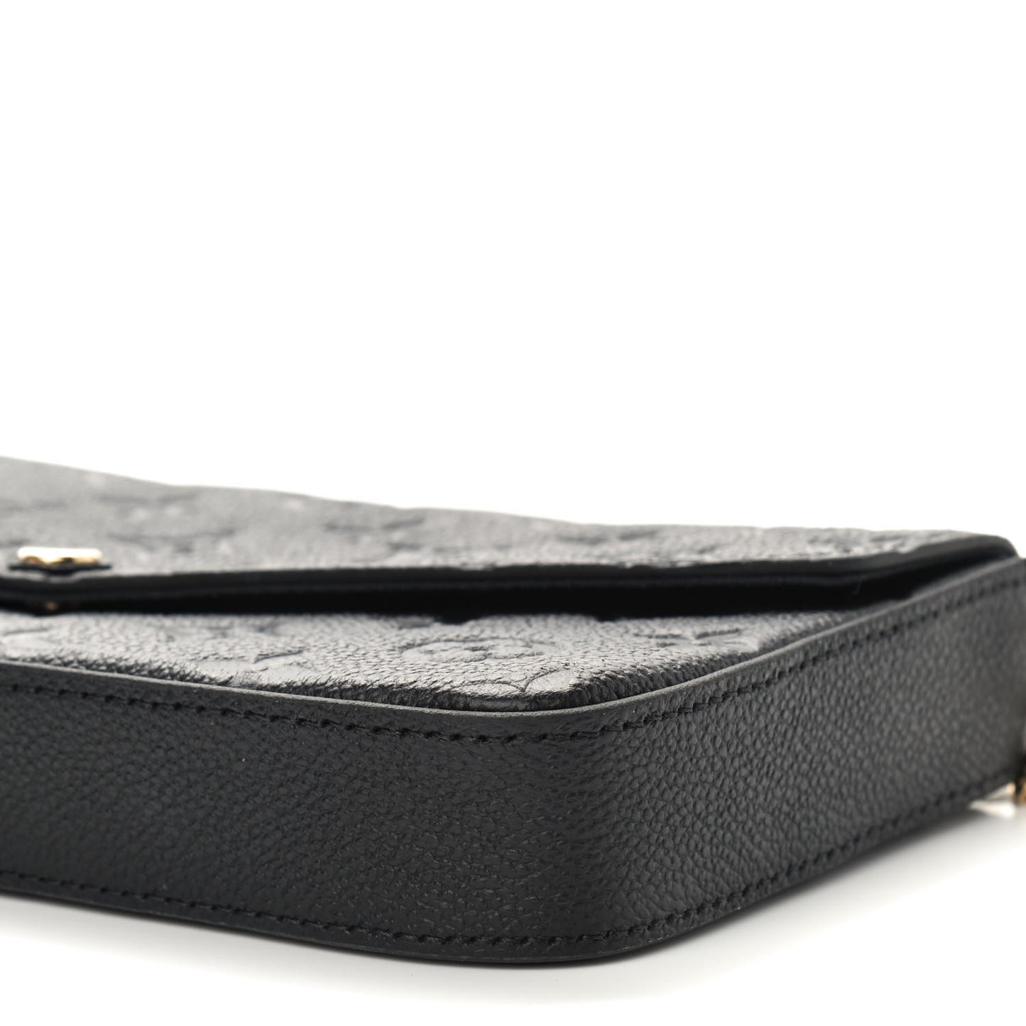Empreinte Pochette Felicie Chain Wallet Black