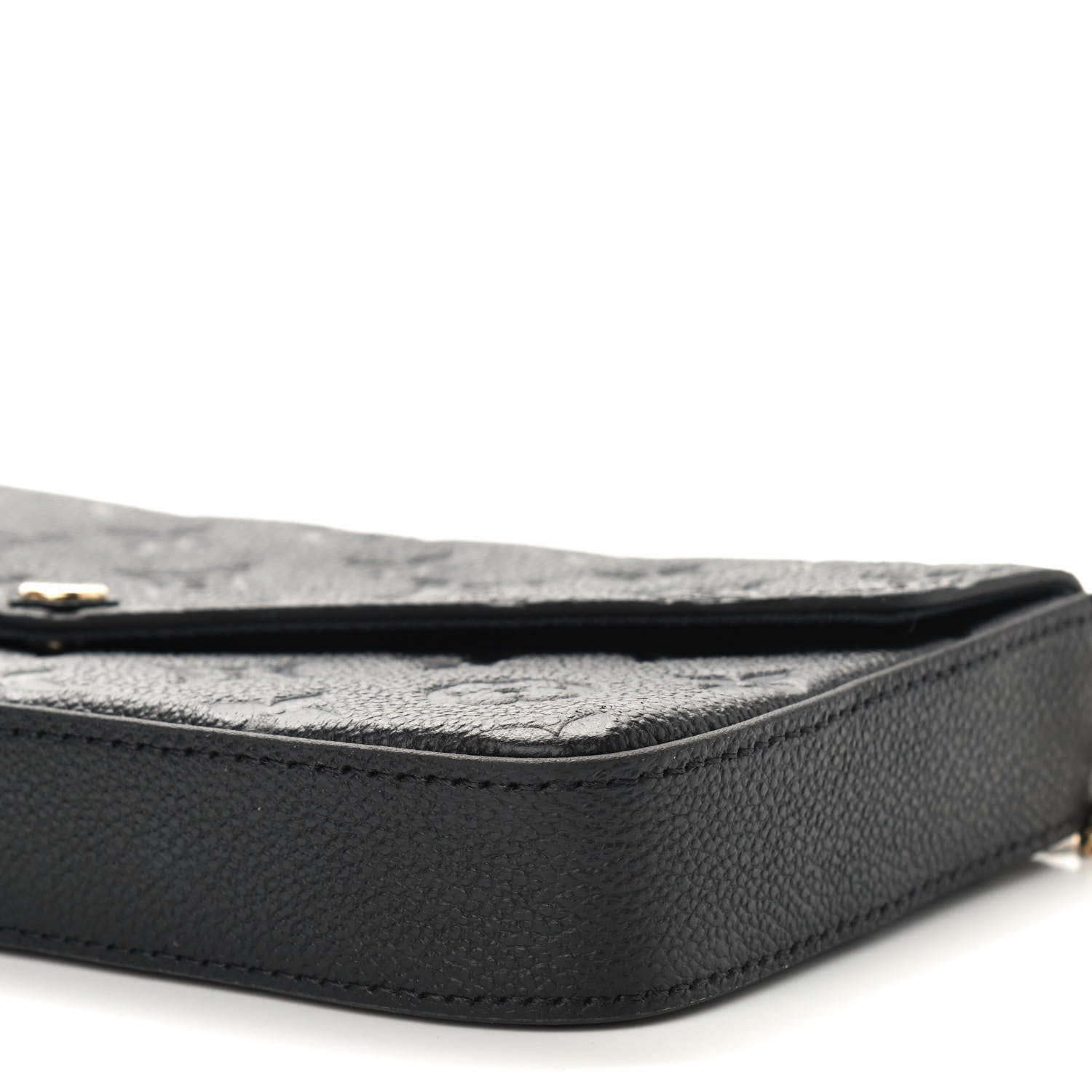 Louis Vuitton Empreinte Pochette Felicie Chain Wallet Black 9 of 9