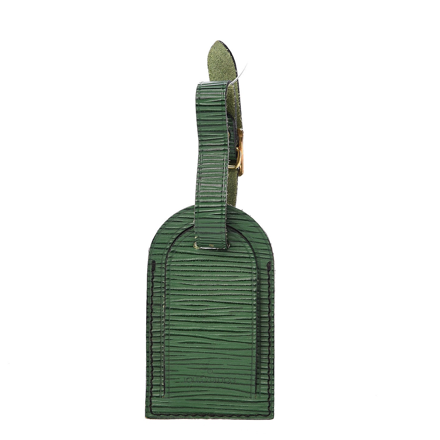 Epi Luggage Tag Green