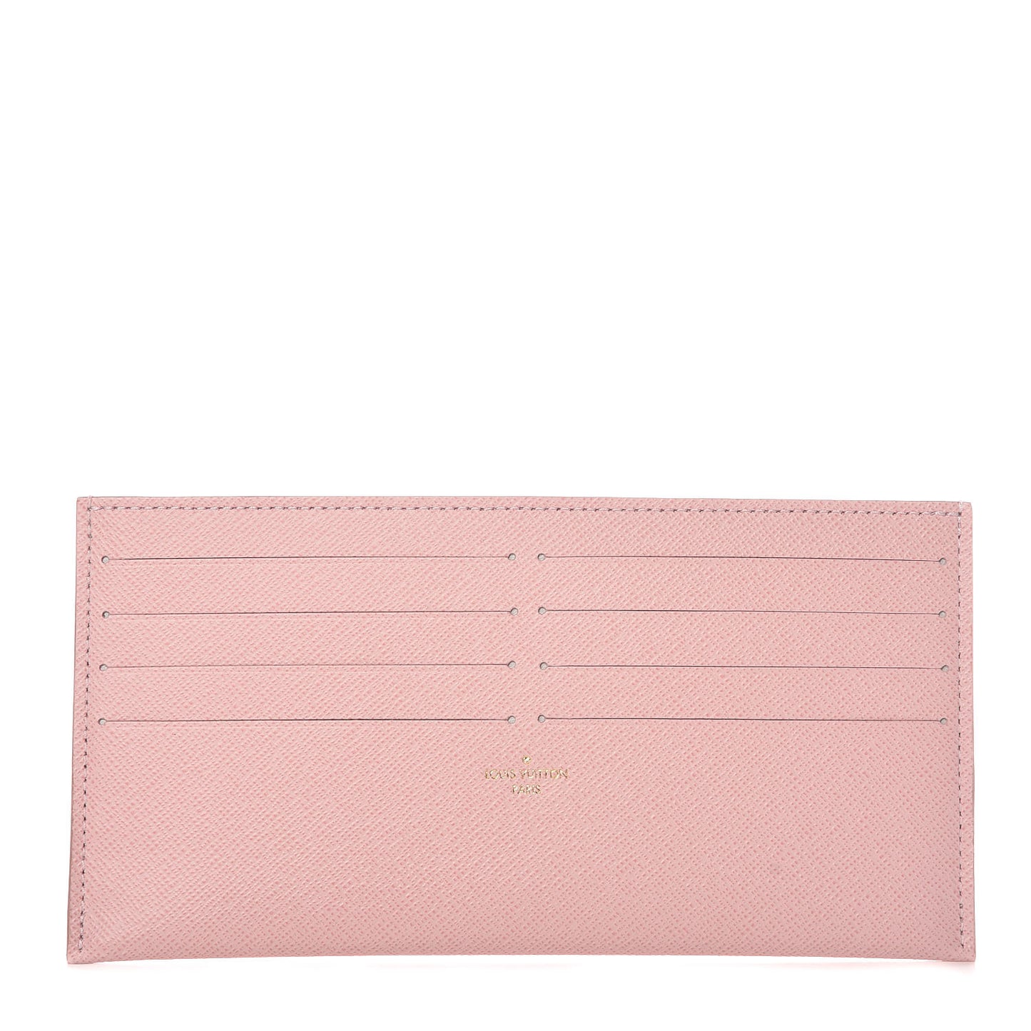 Calfskin Felicie Card Holder Insert Rose Ballerine