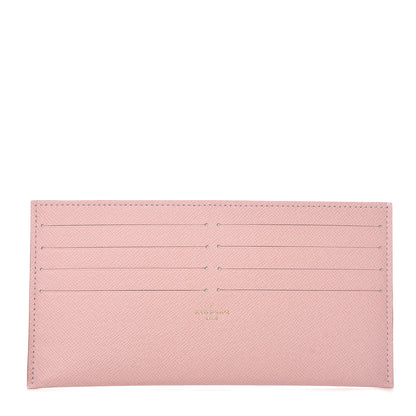 Louis Vuitton Calfskin Felicie Card Holder Insert Rose Ballerine 1 of 6
