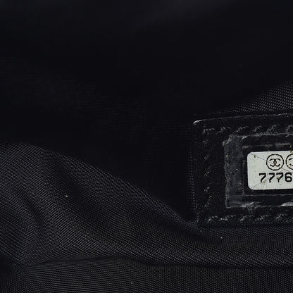 Chanel Nylon Travel Bowler Black 6 of 10
