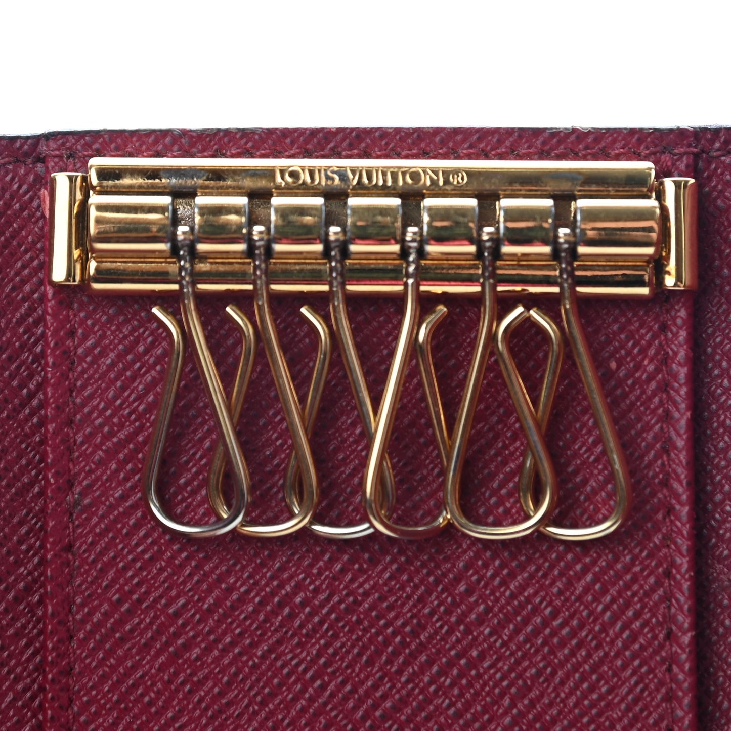 Monogram 6 Key Multicles Holder Fuchsia