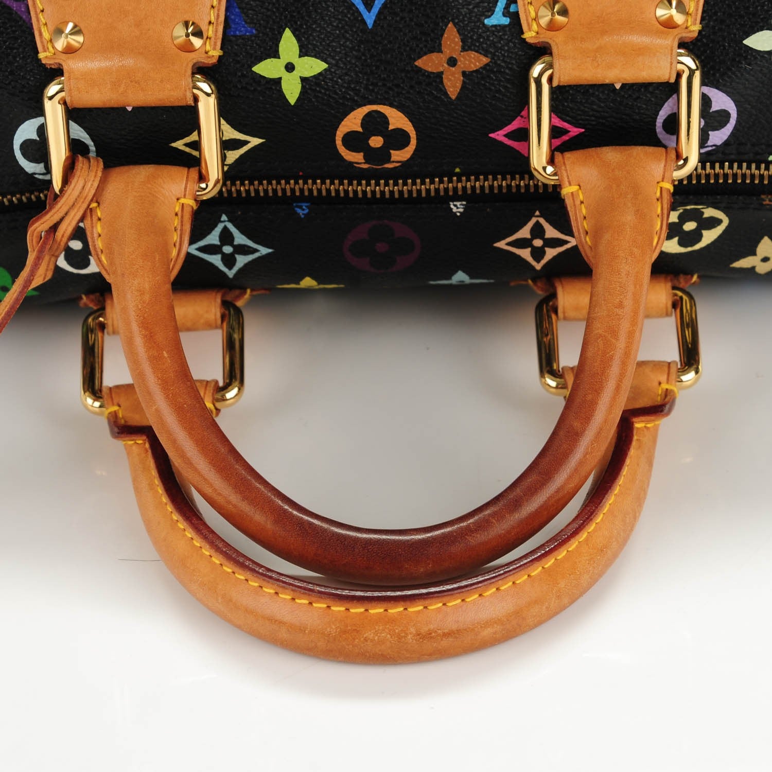 Louis Vuitton Monogram Multicolor Speedy 30 Black 8 of 8