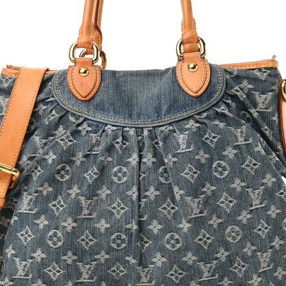 Louis Vuitton Denim Neo Cabby GM Blue 7 of 20