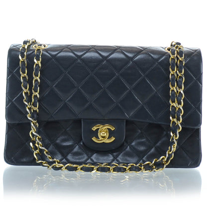 Chanel Lambskin Medium Double Flap Black 1 of 15