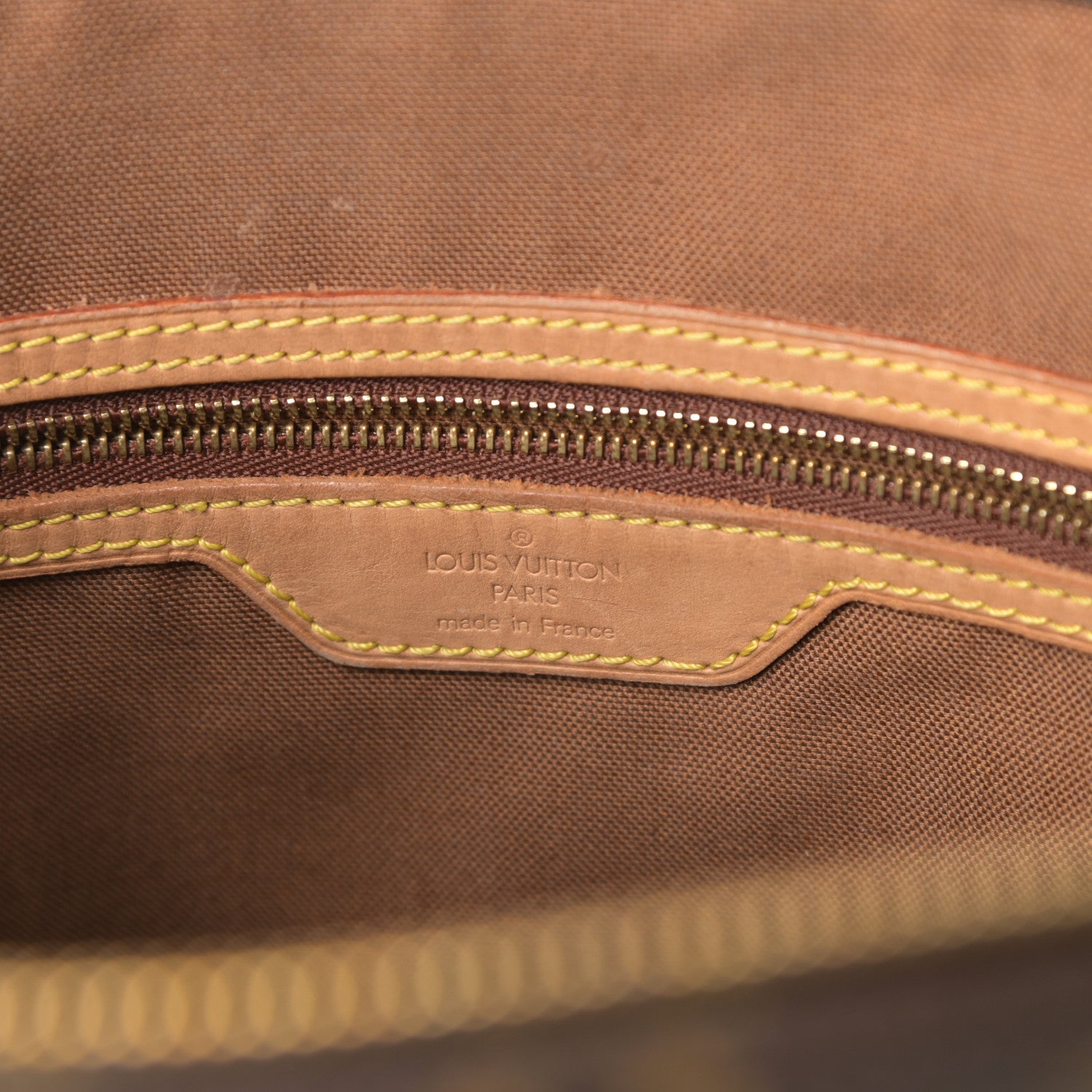 Louis Vuitton Monogram Cabas Mezzo 6 of 9