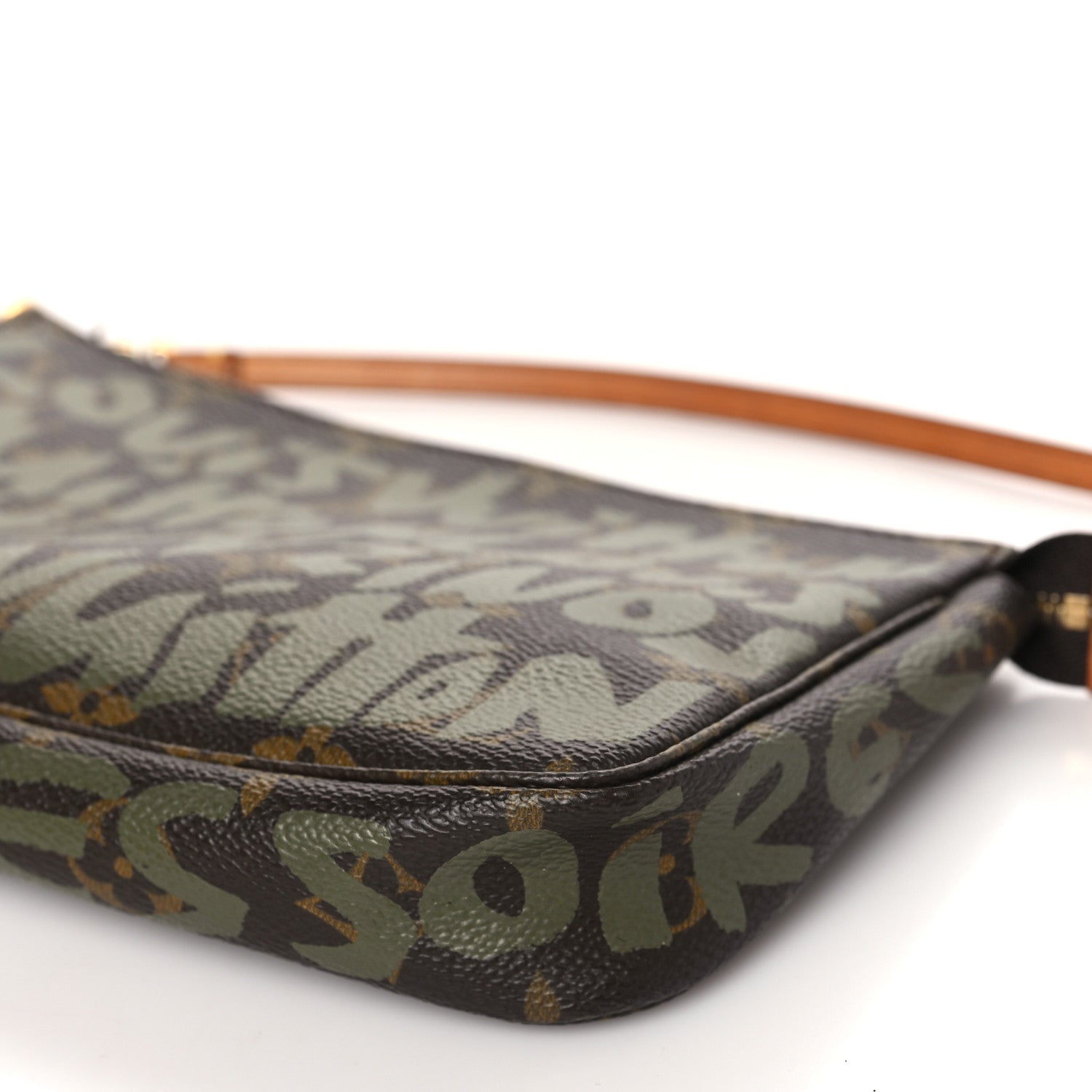 Louis Vuitton Monogram Graffiti Pochette Accessories Kaki 9 of 9