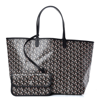 Goyard Goyardine Saint Louis Claire Voie PM Black Pink 1 of 11