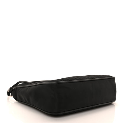 Prada Tessuto Nylon Saffiano Mini Re-Edition 2005 Bag Black 4 of 9