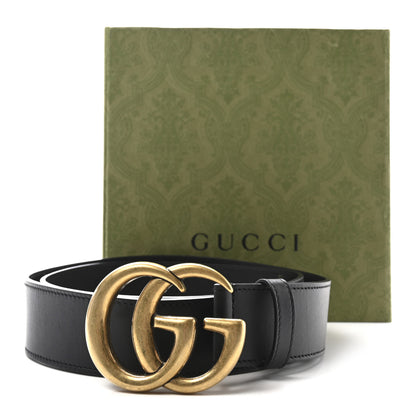 Gucci Calfskin Double G 40mm Belt 95 38 Black 6 of 6