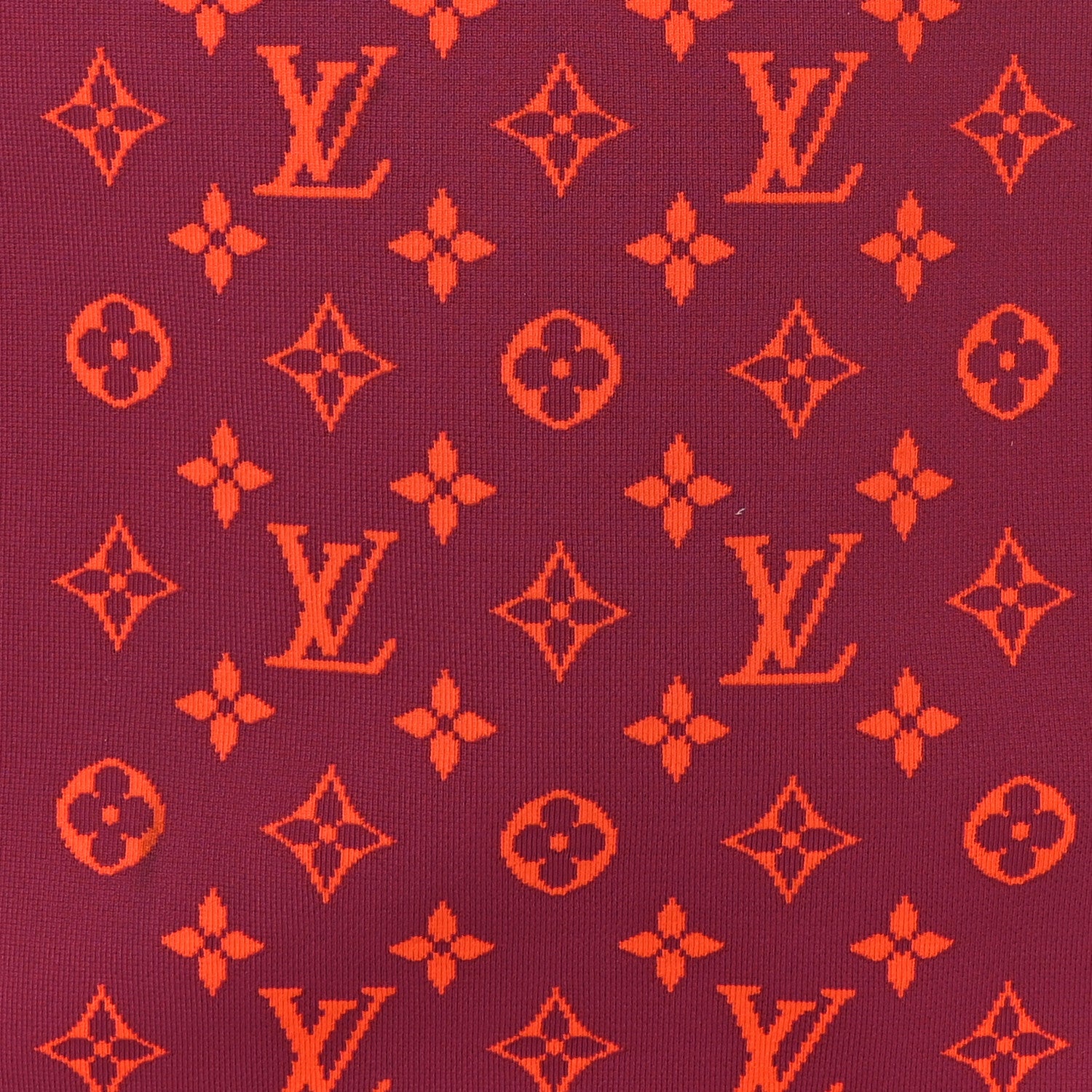 Louis Vuitton Knit Monogram Horizon Soft 55 Suitcase Fuchsia 6 of 9