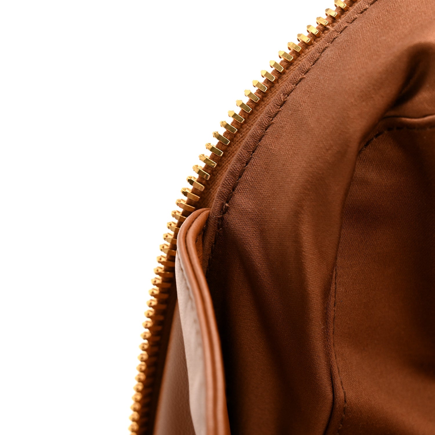 Miu Miu Soft Calf Softy Large Beau Top Handle Bag Cognac 10 of 13