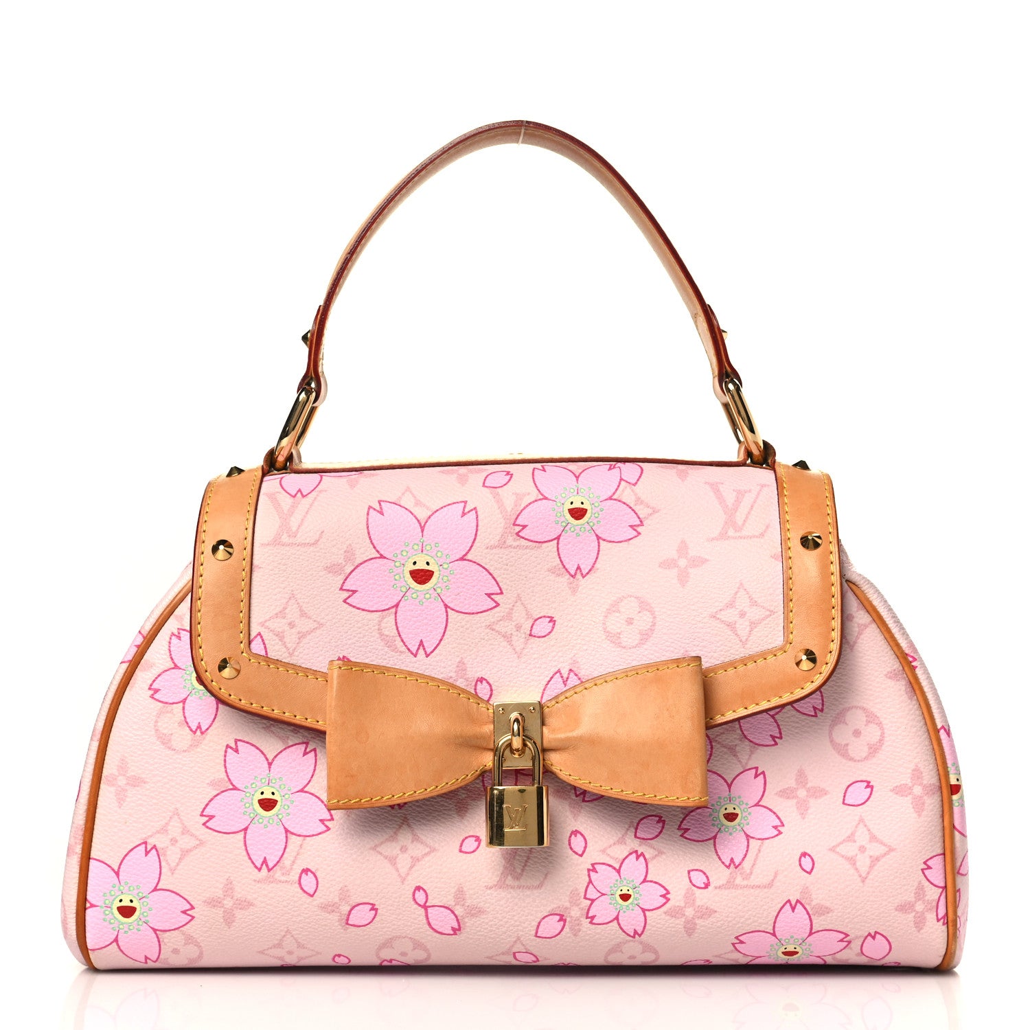 Louis Vuitton Monogram Cherry Blossom Sac Retro Pink 1 of 11