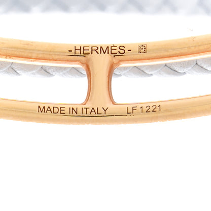 Hermes Swift Roulis Double Tour Bracelet Bleu Brume 4 of 5