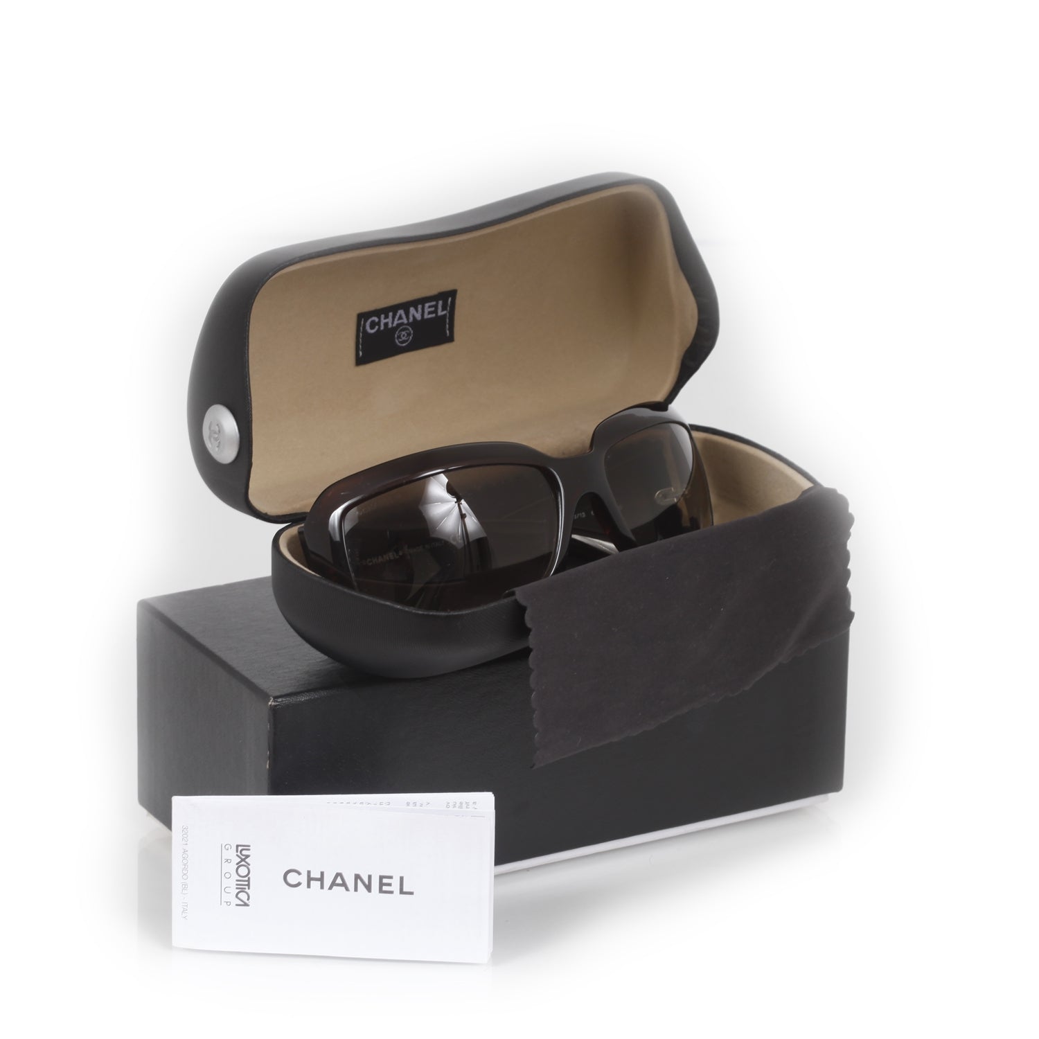 Chanel Mother of Pearl Sunglasses 5076 H Brown 9 of 9
