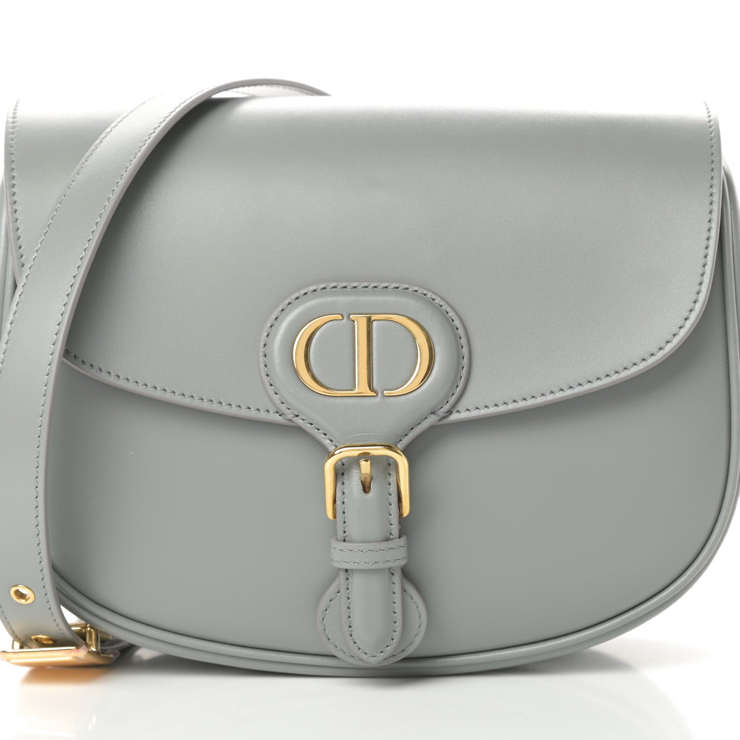 Christian Dior Box Calfskin Medium Bobby Flap Gray 8 of 14
