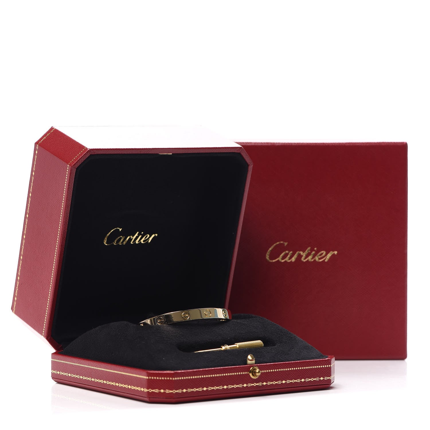 Cartier 18K Yellow Gold LOVE Bracelet 16 6 of 7