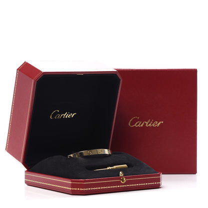Cartier 18K Yellow Gold LOVE Bracelet 16 6 of 7