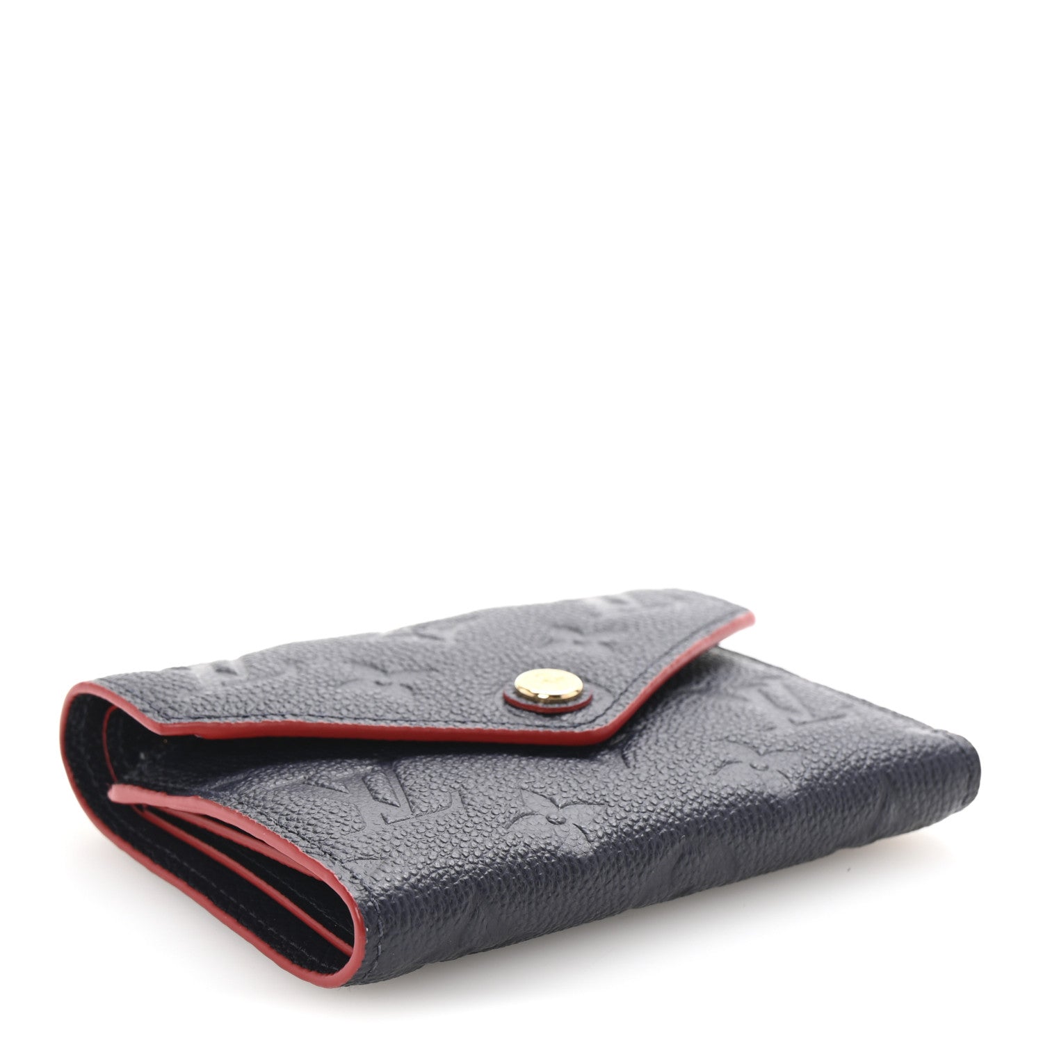 Louis Vuitton Empreinte Victorine Wallet Marine Rouge 4 of 7