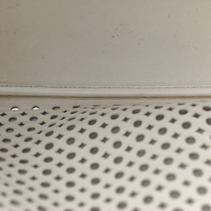 Prada Saffiano Perforated Tote Talco 14 of 21