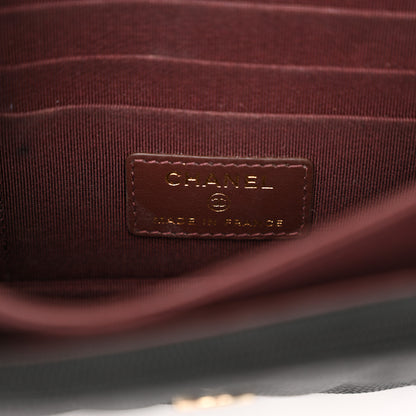 Chanel Caviar Quilted Mini Wallet On Chain WOC Black 6 of 12