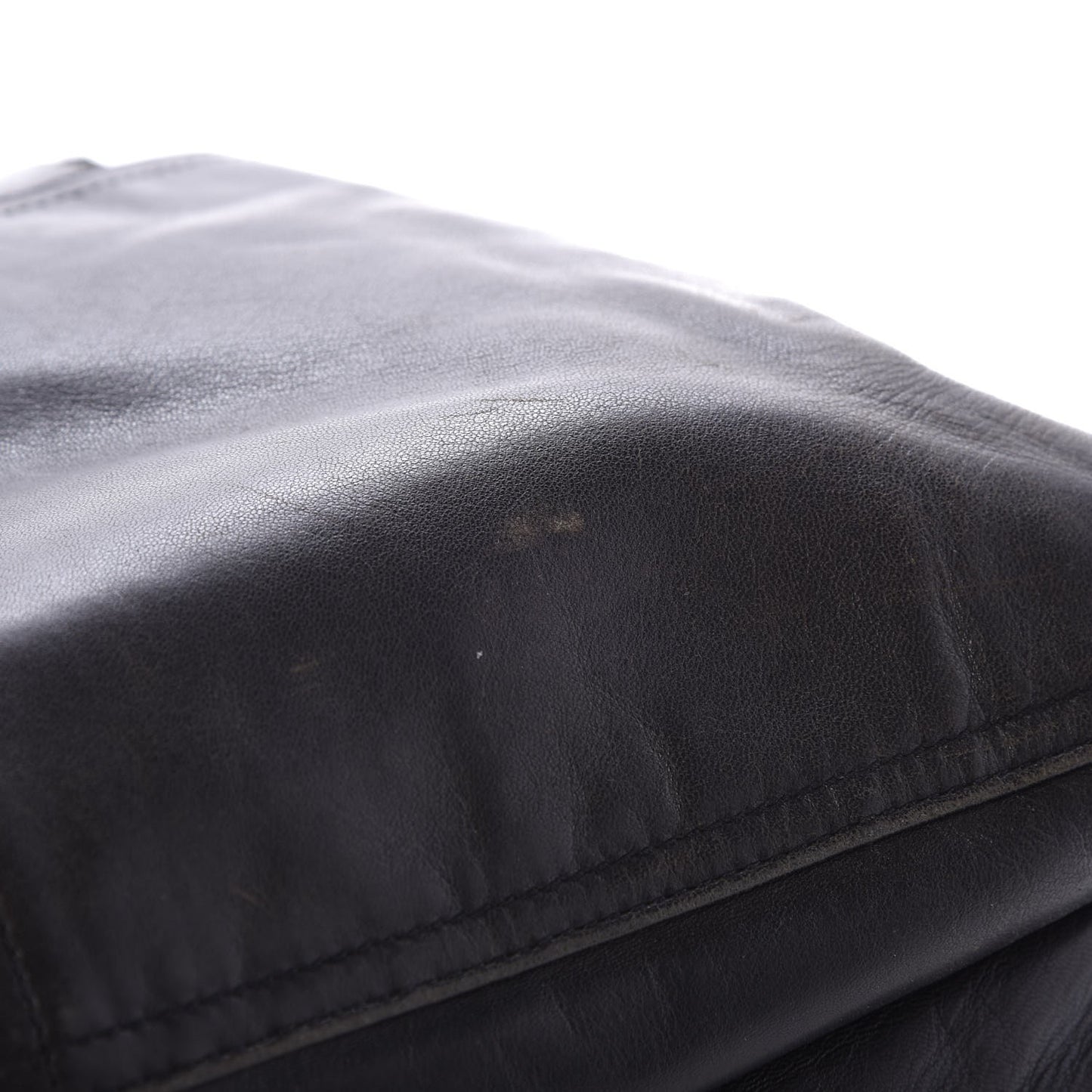 Soft Calfskin Satchel Black
