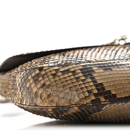 Prada Snakeskin Trend Shoulder Bag Camello 9 of 11