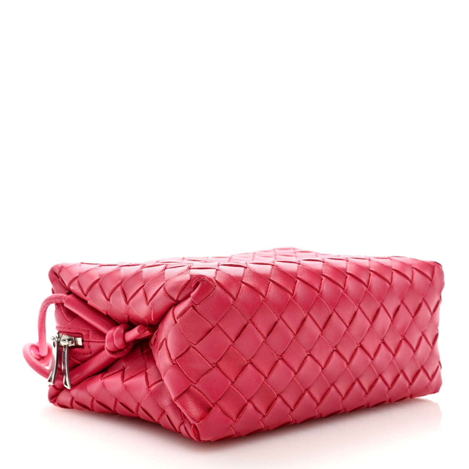 Bottega Veneta Nappa Intrecciato Small Loop Camera Bag Cranberry 4 of 8