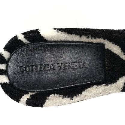 Bottega Veneta Microfiber Stretch Multi Strap 90mm Sandals 39.5 White Zebra 8 of 8