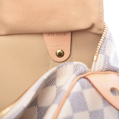Louis Vuitton Damier Azur Speedy 30 8 of 16