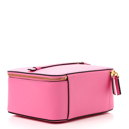 Valentino Garavani Grained Calfskin VLogo Signature Wash Bag Feminine Pink 4 of 13