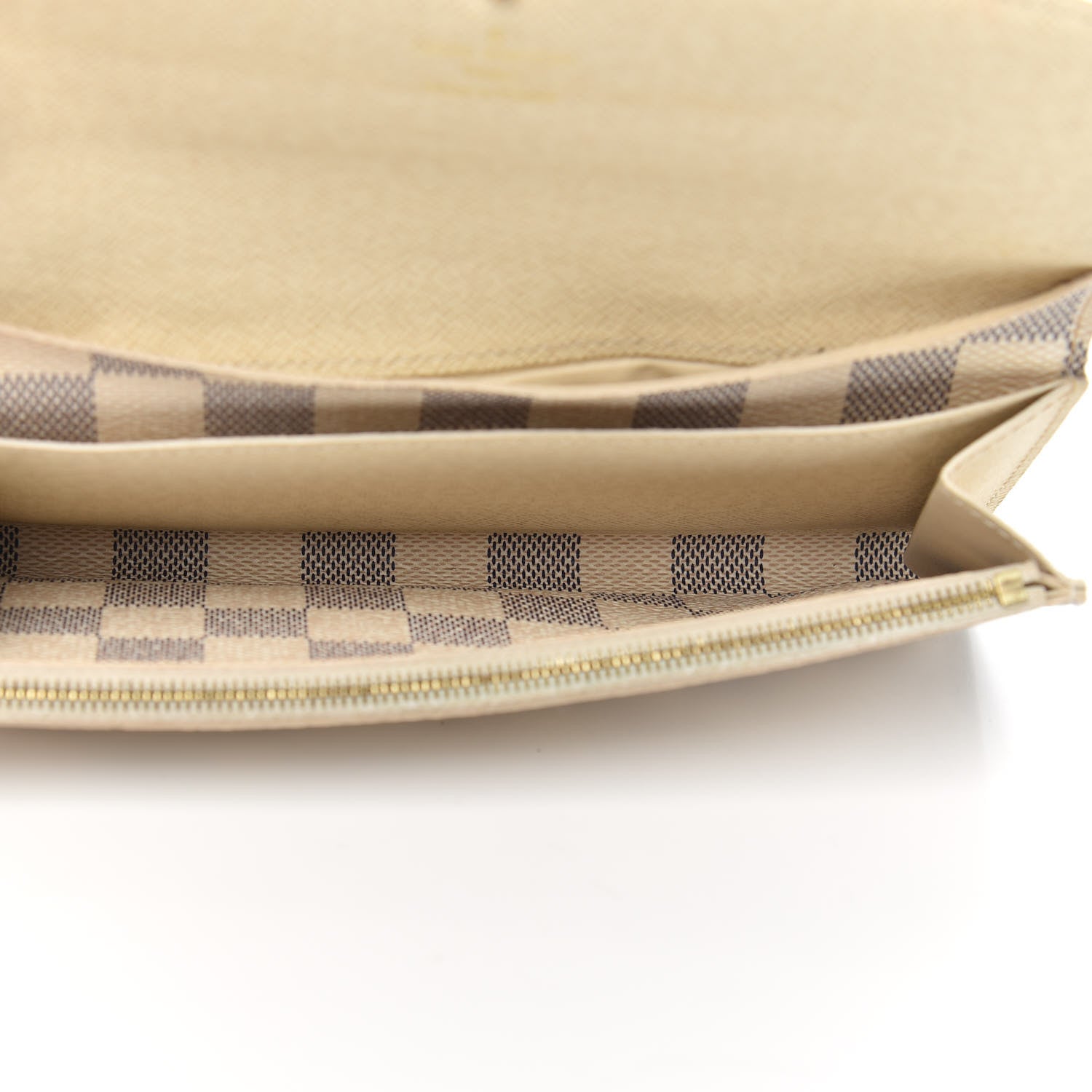 Louis Vuitton Damier Azur Emilie Wallet 5 of 12